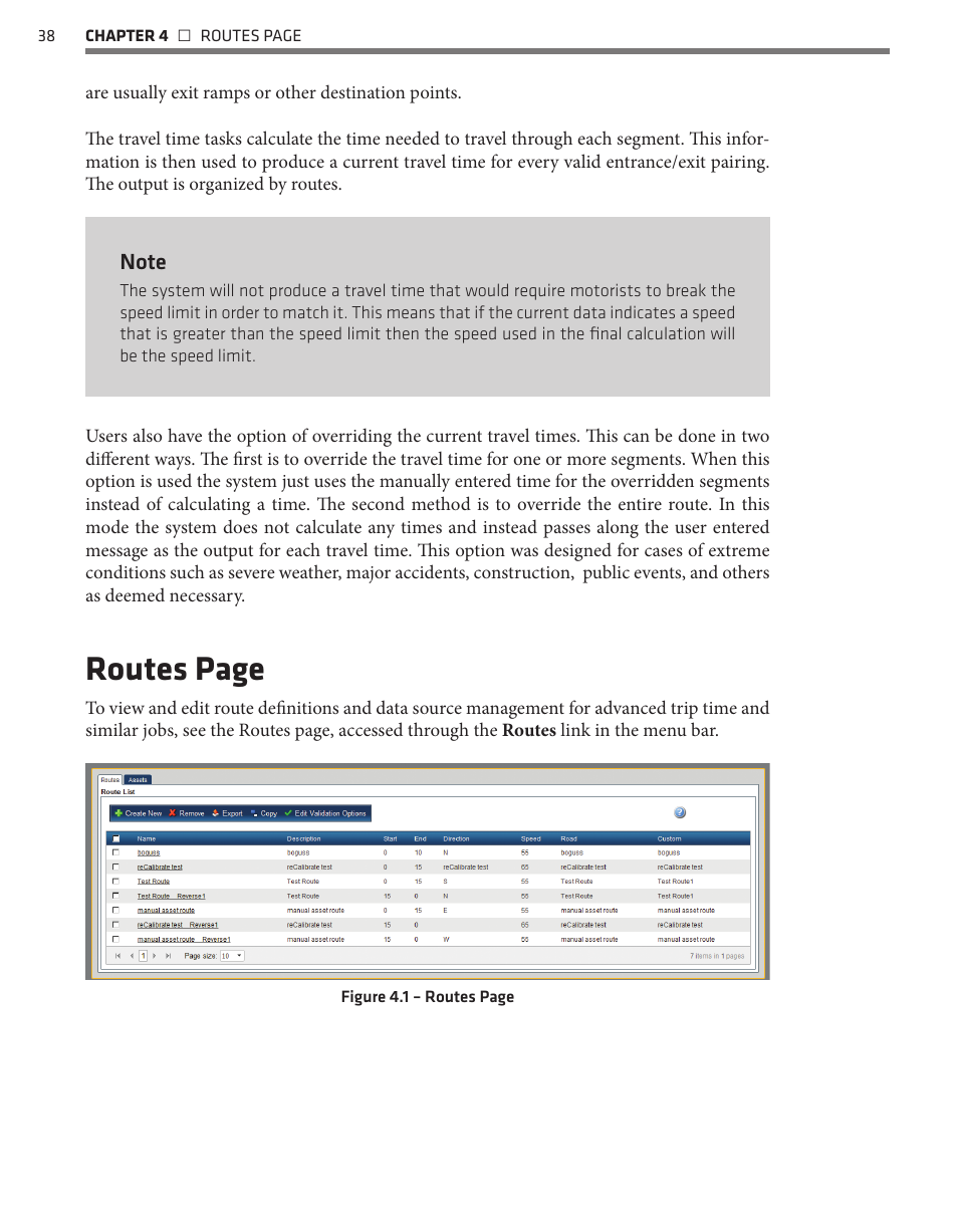 Routes page | Wavetronix Command Translator (CMD-DT) - User Guide User Manual | Page 39 / 156