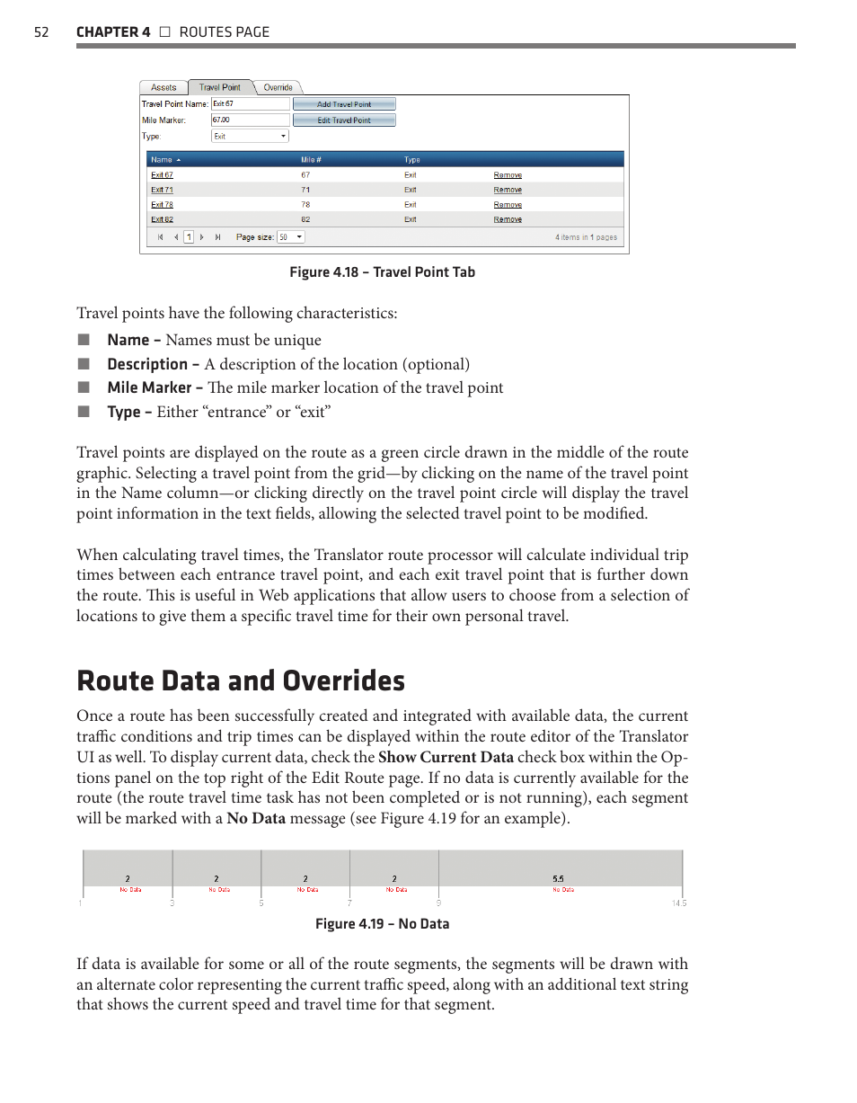 Route data and overrides | Wavetronix Command Translator (CMD-DT) - User Guide User Manual | Page 53 / 156