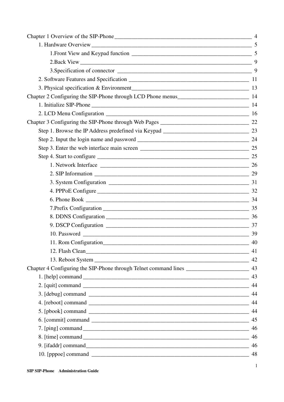 Welltech LP-201 Mar-11-2005 User Manual | Page 2 / 65