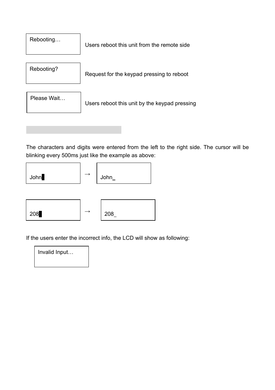 12 lcd display for edit mode | Welltech LP-388 Oct-12-2007 User Manual | Page 21 / 100