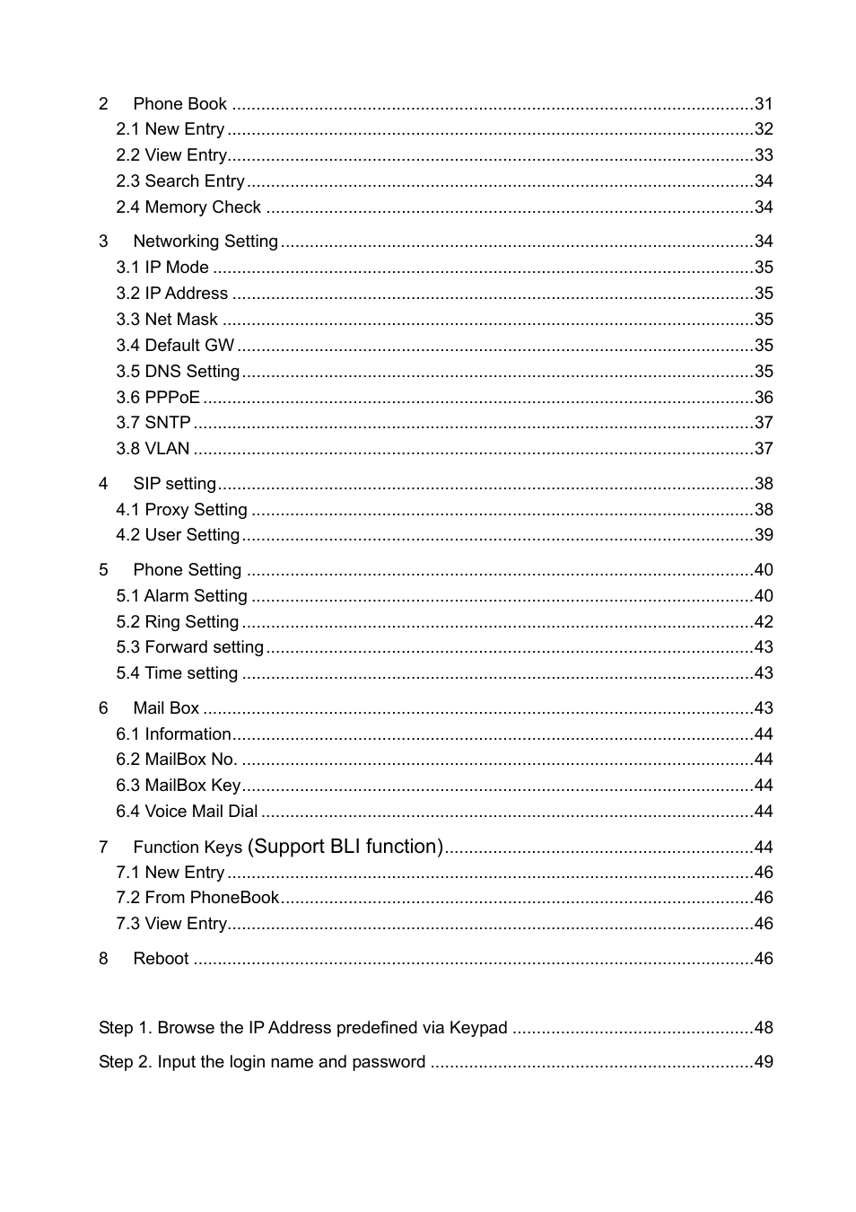 Welltech LP-388 Oct-12-2007 User Manual | Page 4 / 100