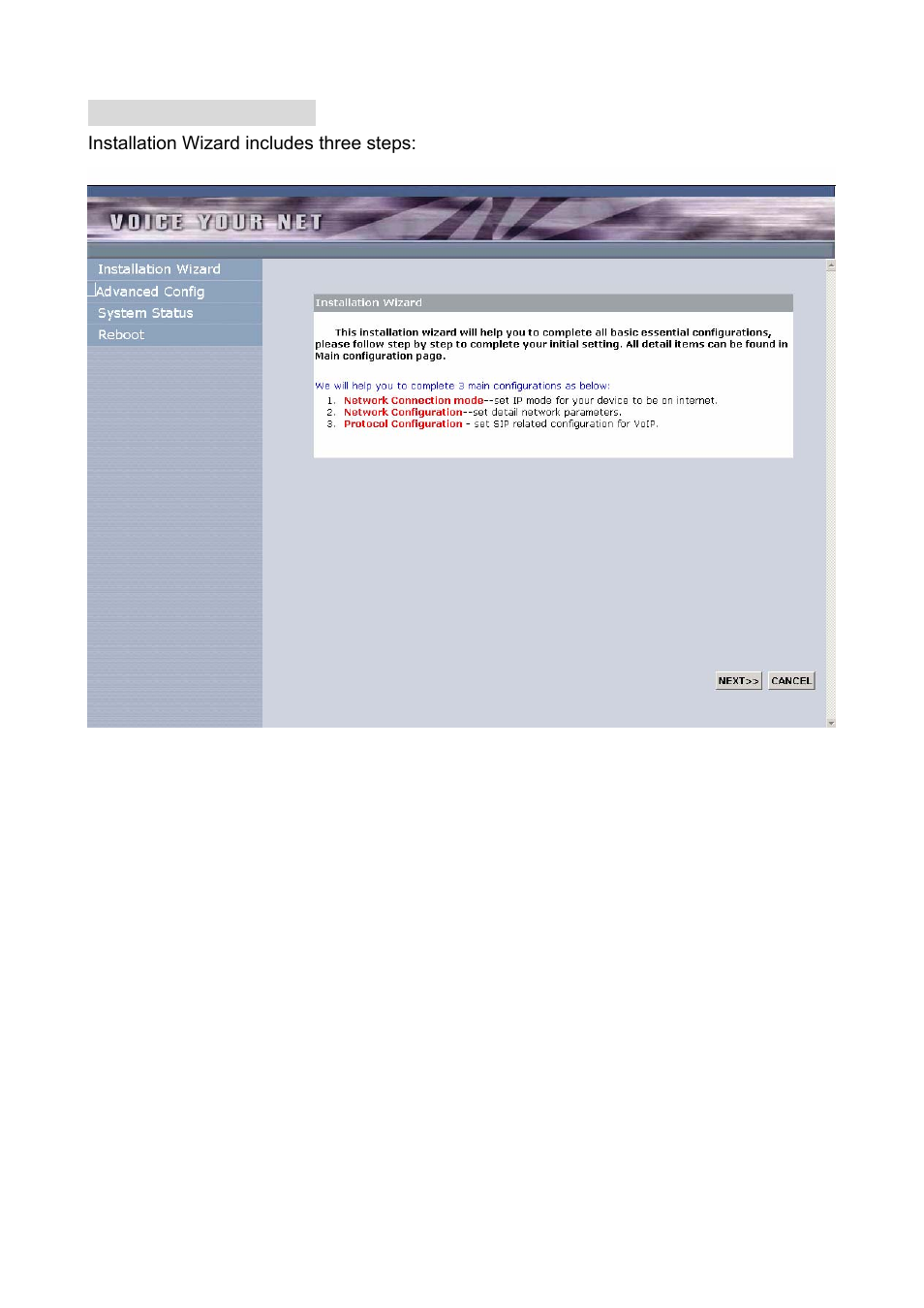 1 installation wizard | Welltech LP-388 Oct-12-2007 User Manual | Page 52 / 100