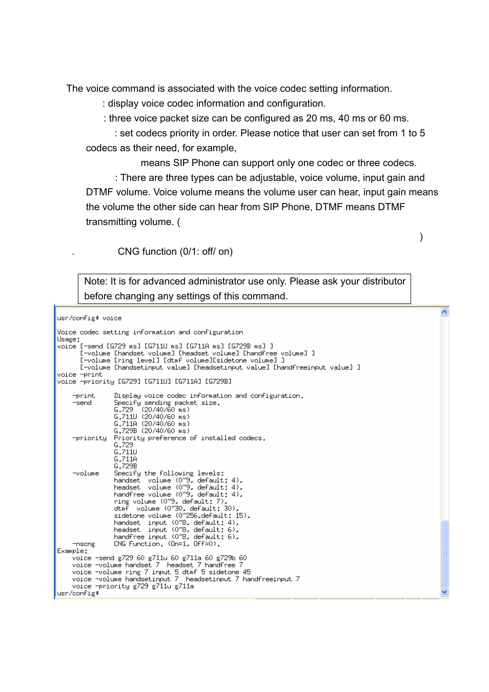 [voice] command | Welltech LP-388 Oct-12-2007 User Manual | Page 95 / 100