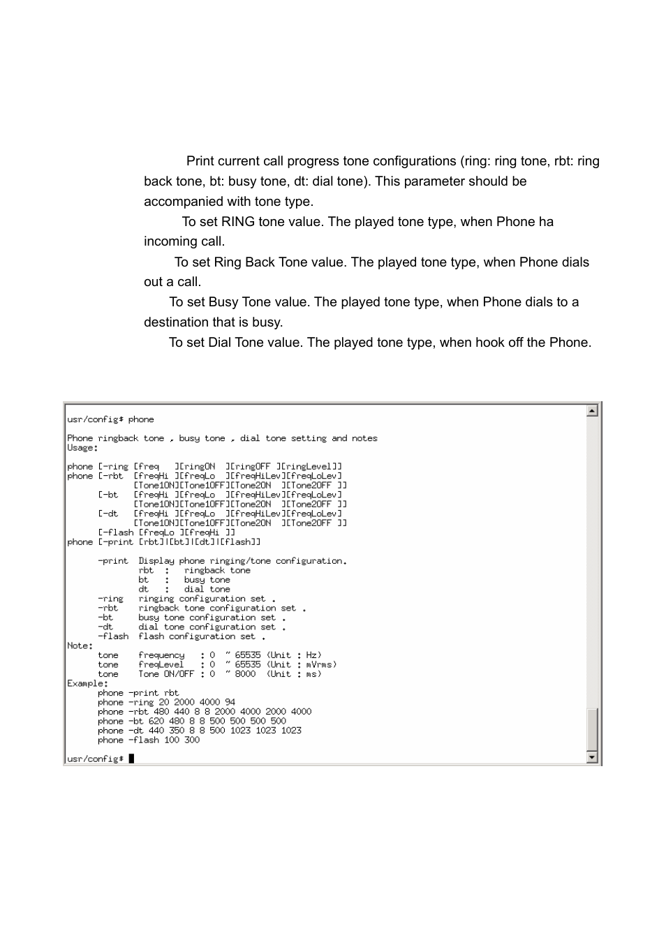 [phone] command | Welltech LP-388 Oct-12-2007 User Manual | Page 96 / 100