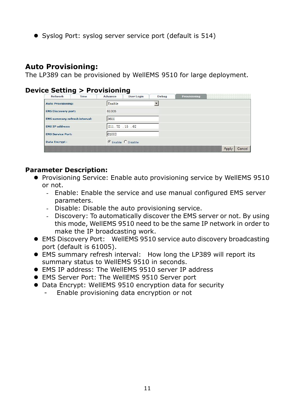 Welltech LP-389 v.1.06 Administrator Guide User Manual | Page 11 / 31