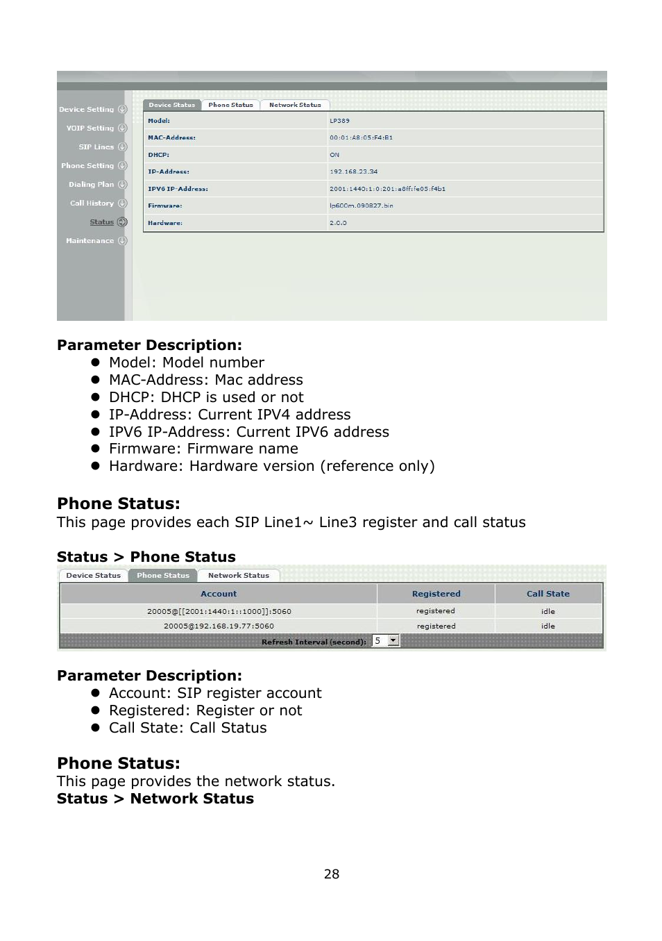 Welltech LP-389 v.1.06 Administrator Guide User Manual | Page 28 / 31