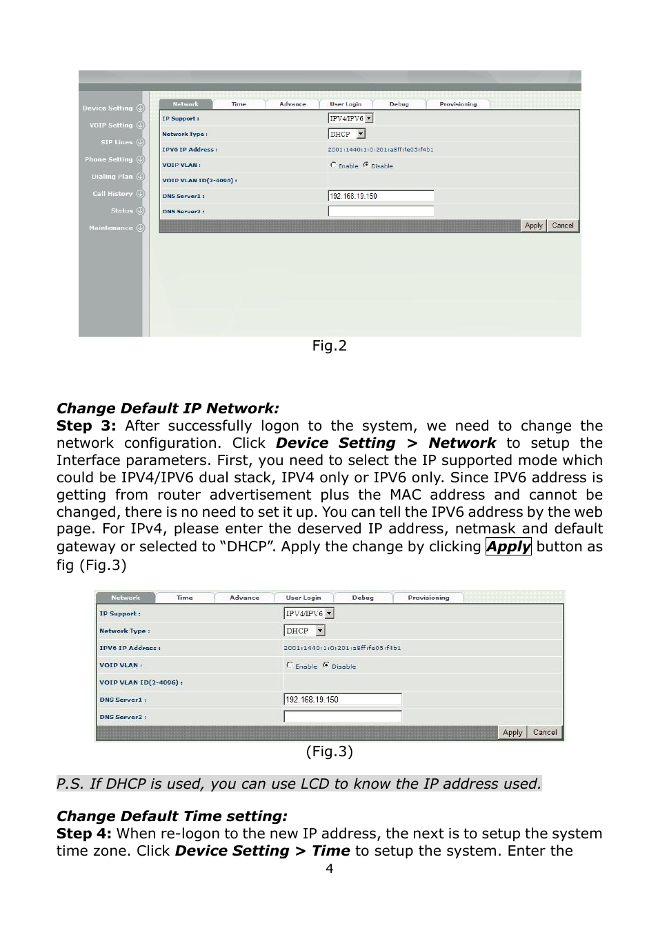 Welltech LP-389 v.1.06 Administrator Guide User Manual | Page 4 / 31