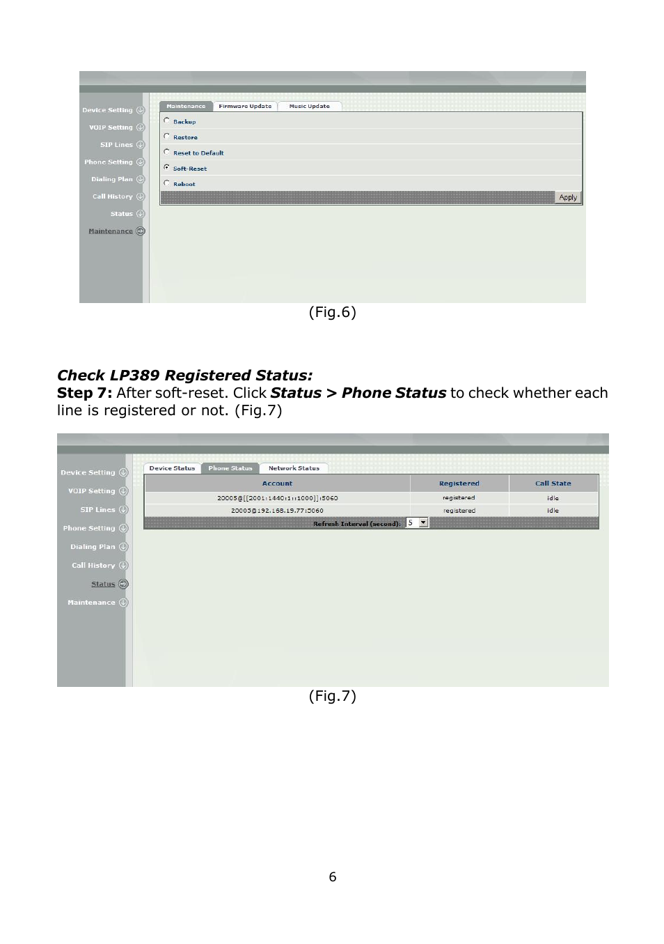 Welltech LP-389 v.1.06 Administrator Guide User Manual | Page 6 / 31