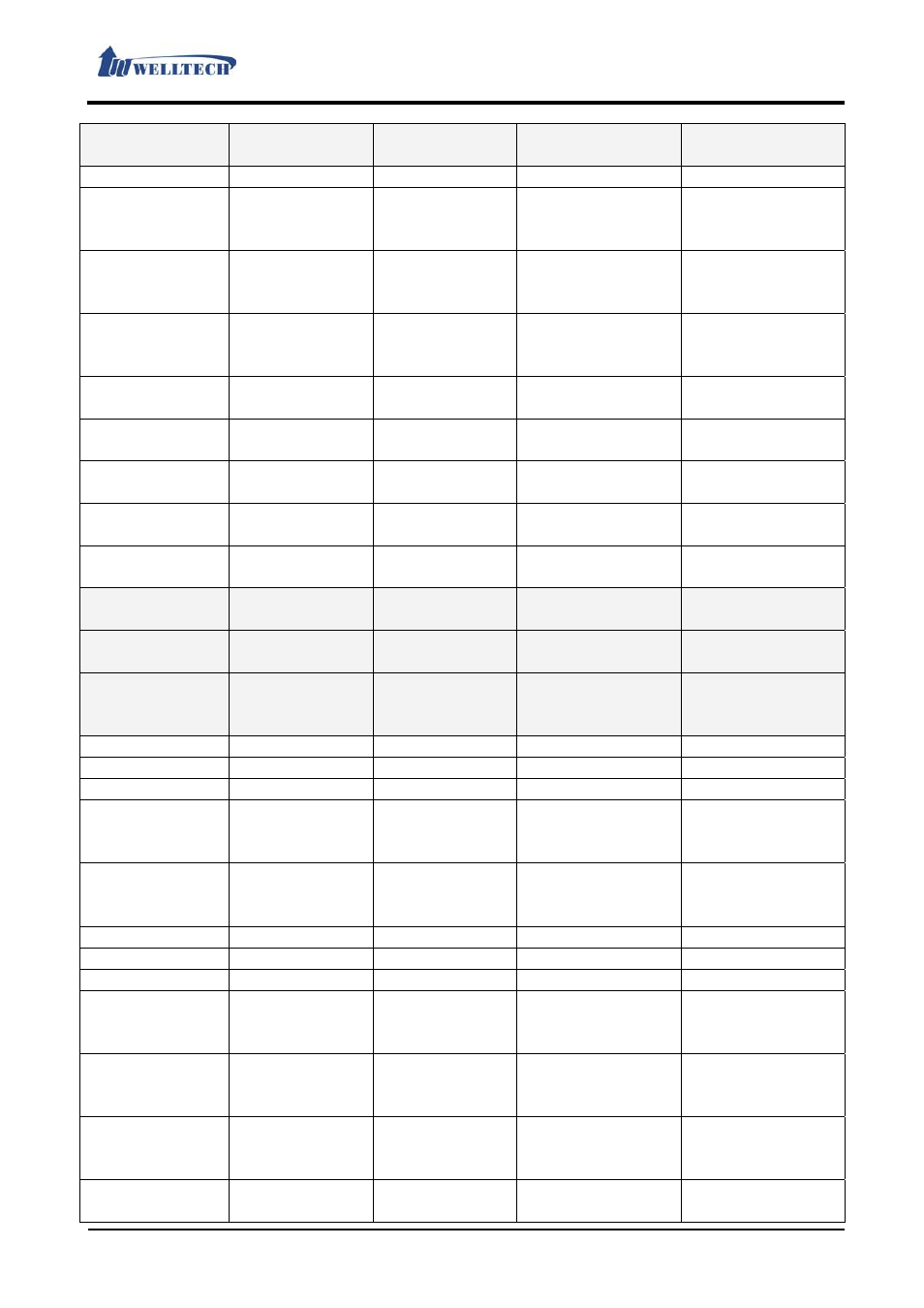 Welltech LP-803 v.3.07 User Manual | Page 13 / 90
