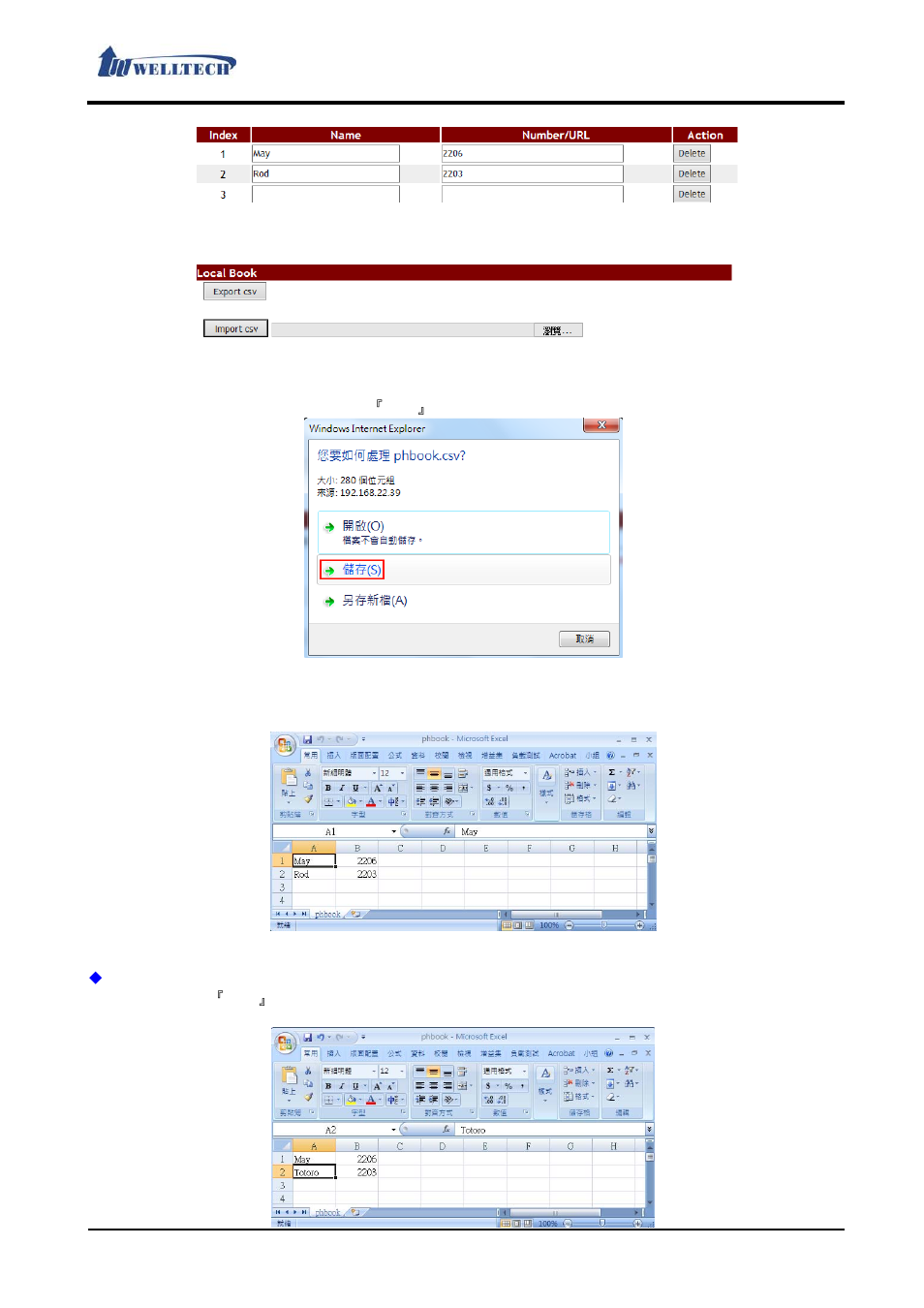 Welltech LP-803 v.3.07 User Manual | Page 25 / 90