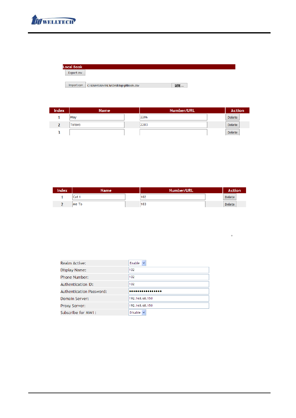 Welltech LP-803 v.3.07 User Manual | Page 26 / 90