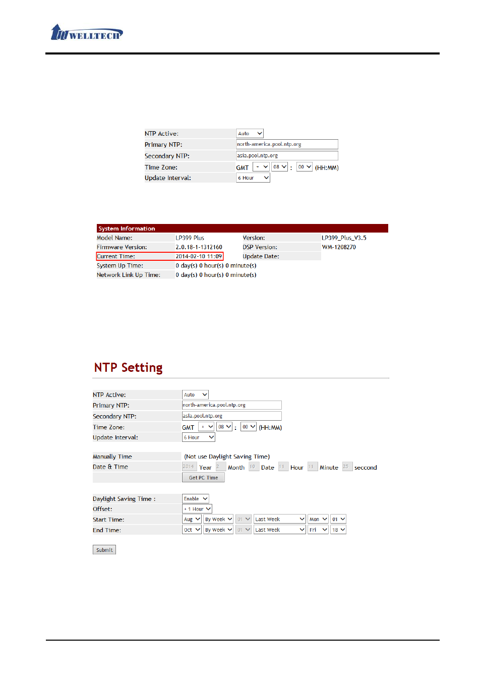 Welltech LP-803 v.3.07 User Manual | Page 46 / 90