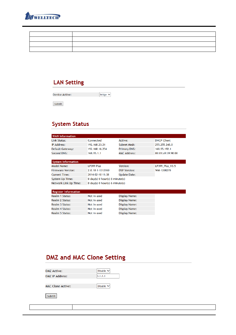 Welltech LP-803 v.3.07 User Manual | Page 49 / 90
