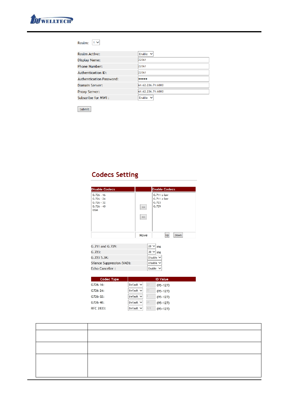 Welltech LP-803 v.3.07 User Manual | Page 54 / 90