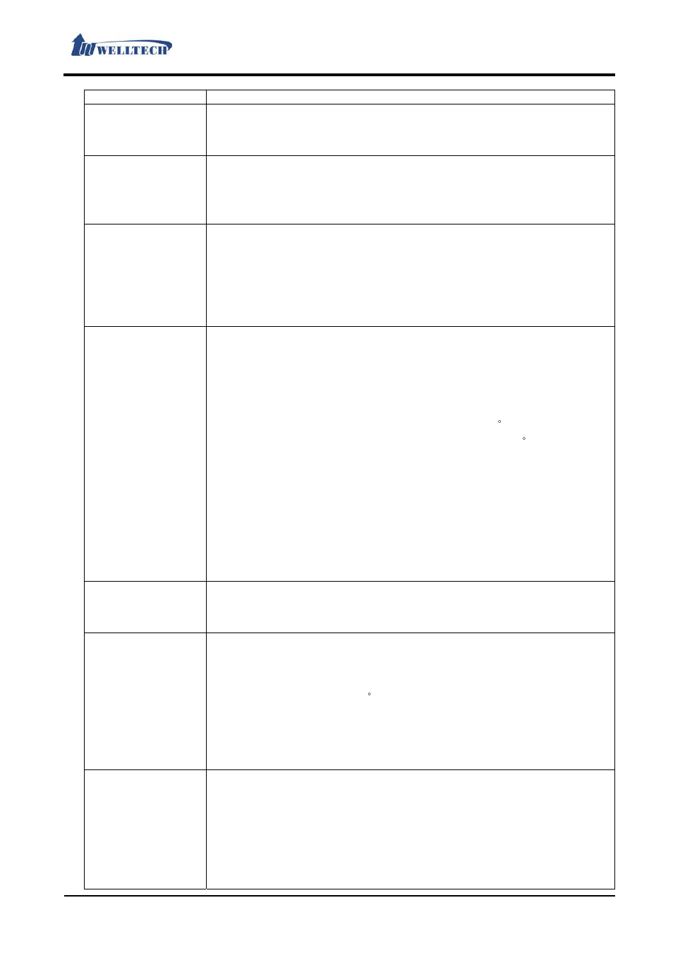 Welltech LP-803 v.3.07 User Manual | Page 58 / 90