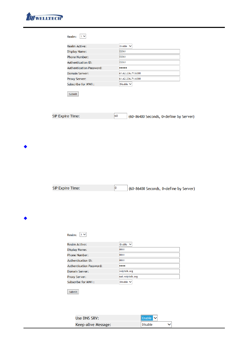Welltech LP-803 v.3.07 User Manual | Page 61 / 90
