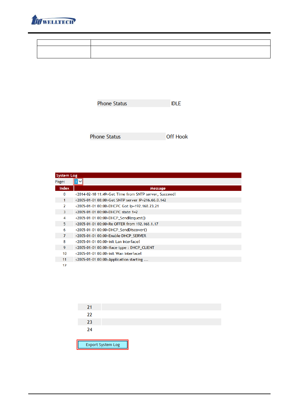 Welltech LP-803 v.3.07 User Manual | Page 65 / 90