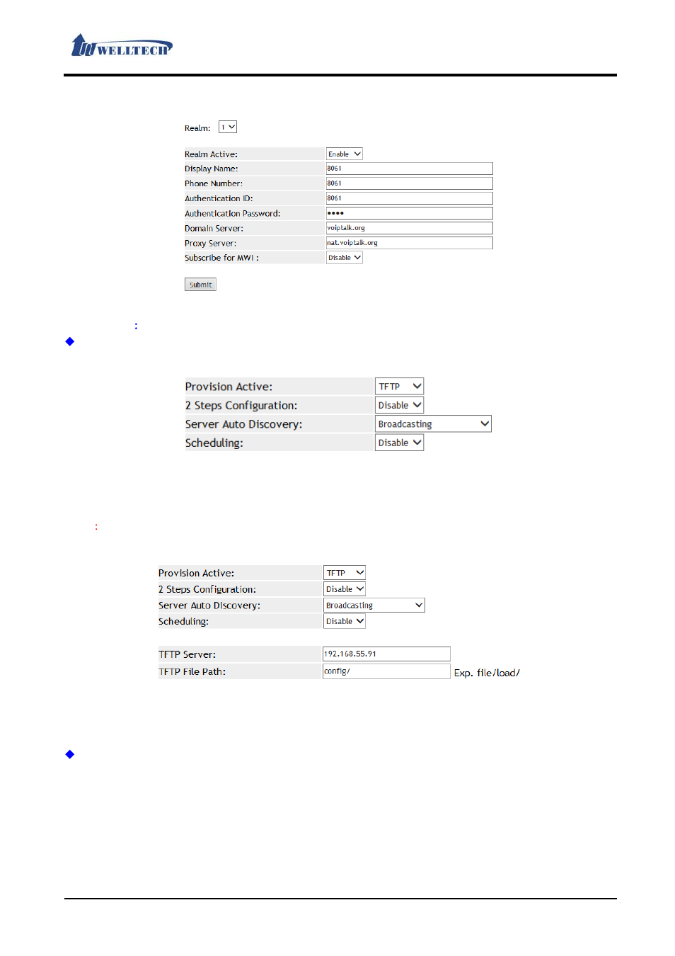 Welltech LP-803 v.3.07 User Manual | Page 70 / 90