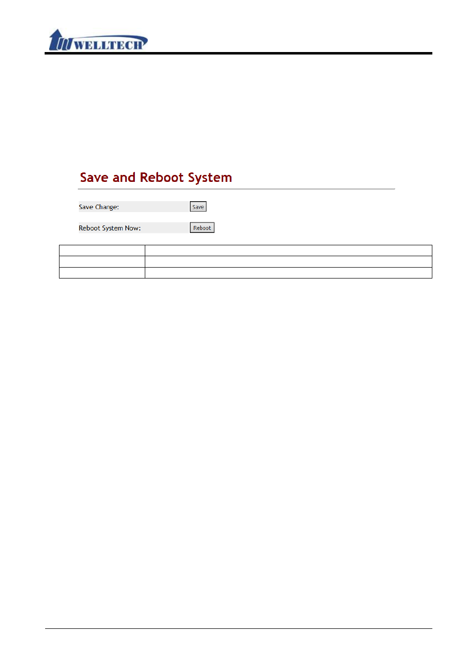 Save & reboot, 1 function, 2 instruction | Welltech WellGate M1 User Manual | Page 56 / 58