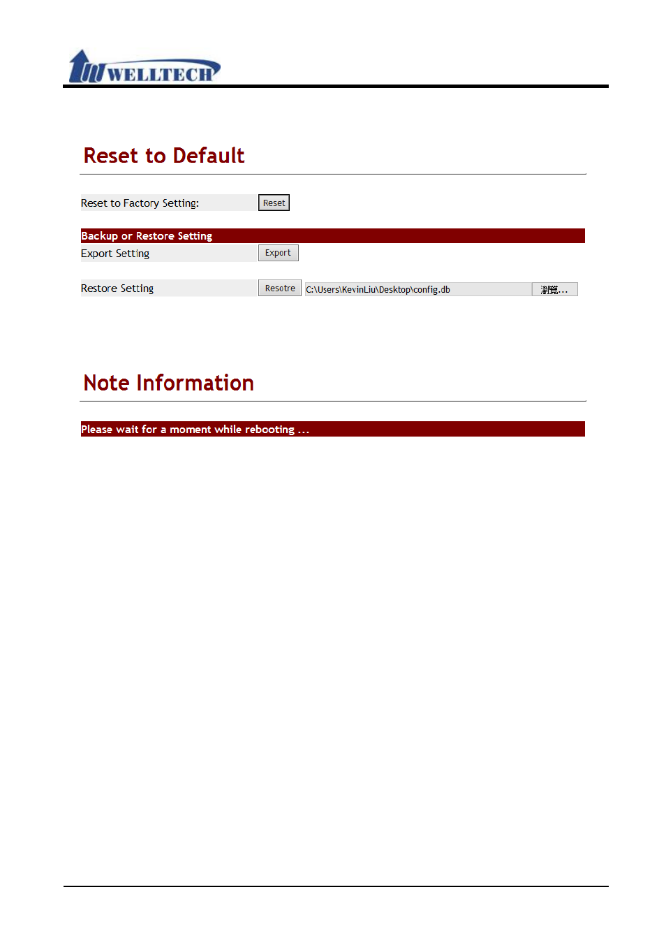 Welltech VoIP ATA series V.303 User Manual | Page 110 / 114