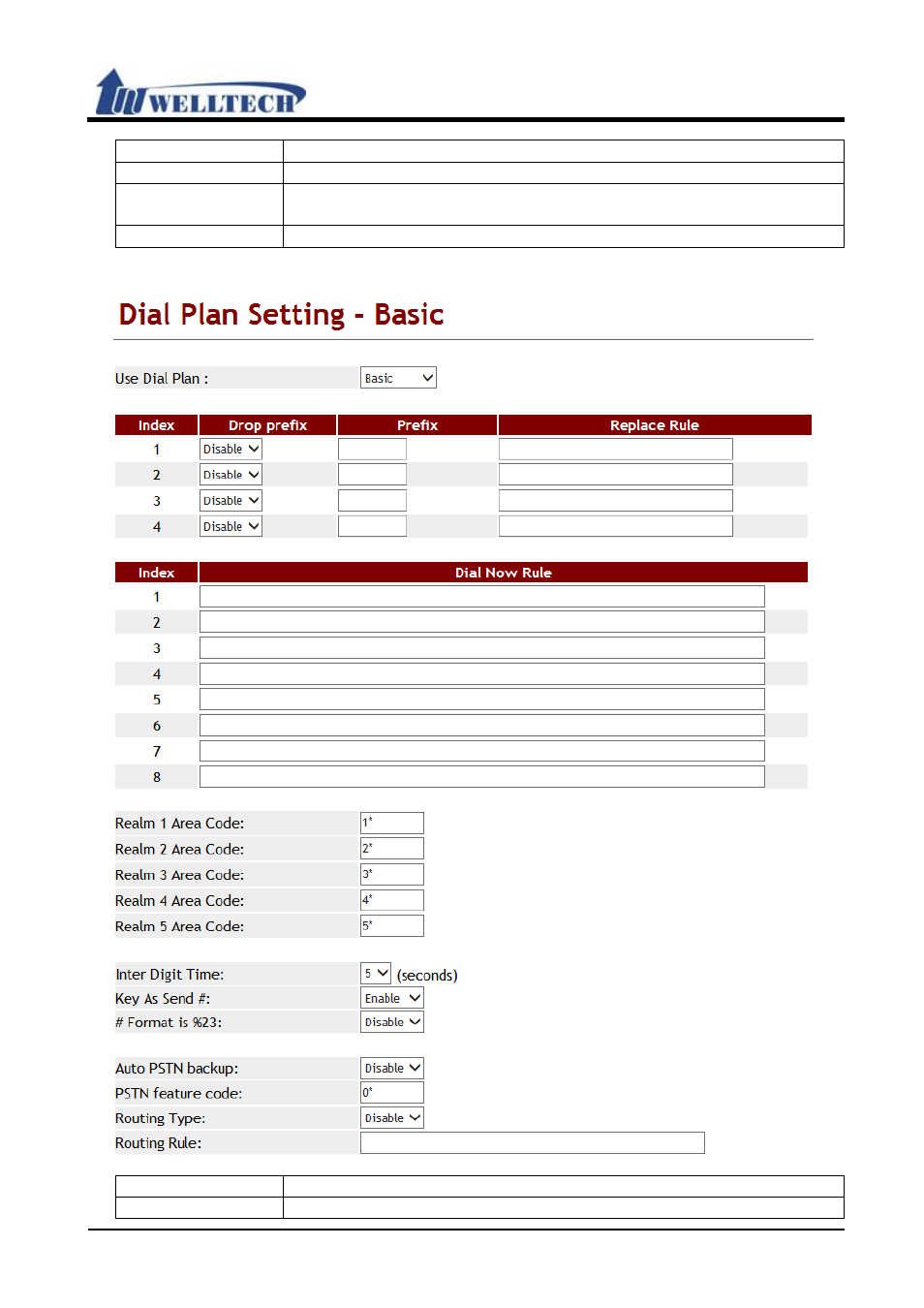 Welltech VoIP ATA series V.303 User Manual | Page 20 / 114