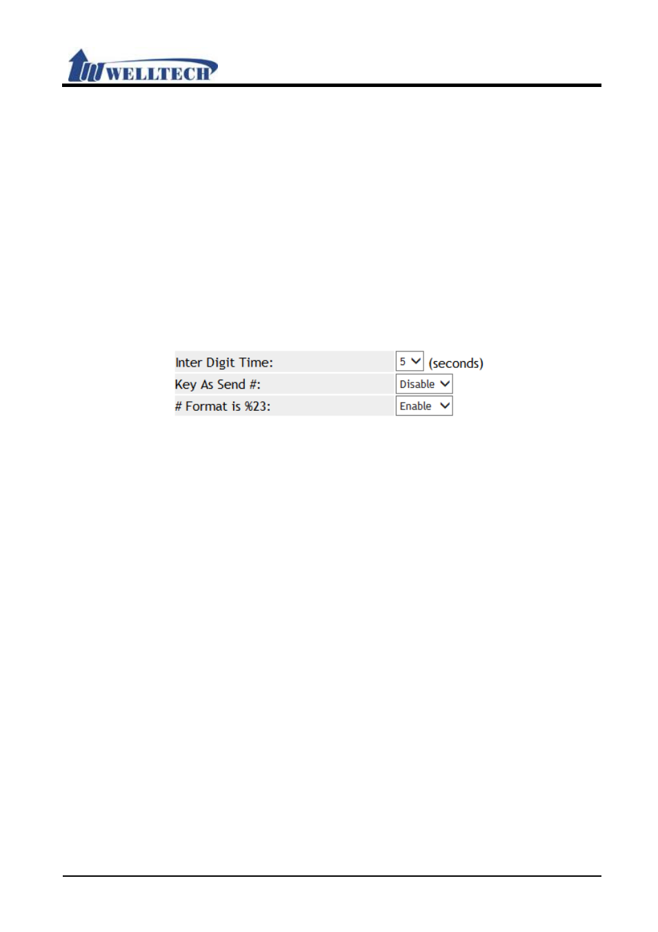 Welltech VoIP ATA series V.303 User Manual | Page 27 / 114