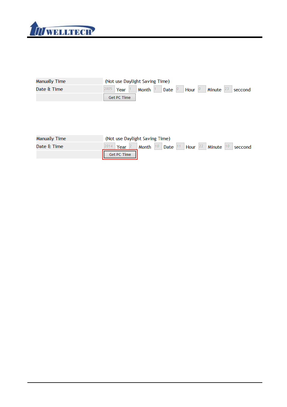 Welltech VoIP ATA series V.303 User Manual | Page 50 / 114