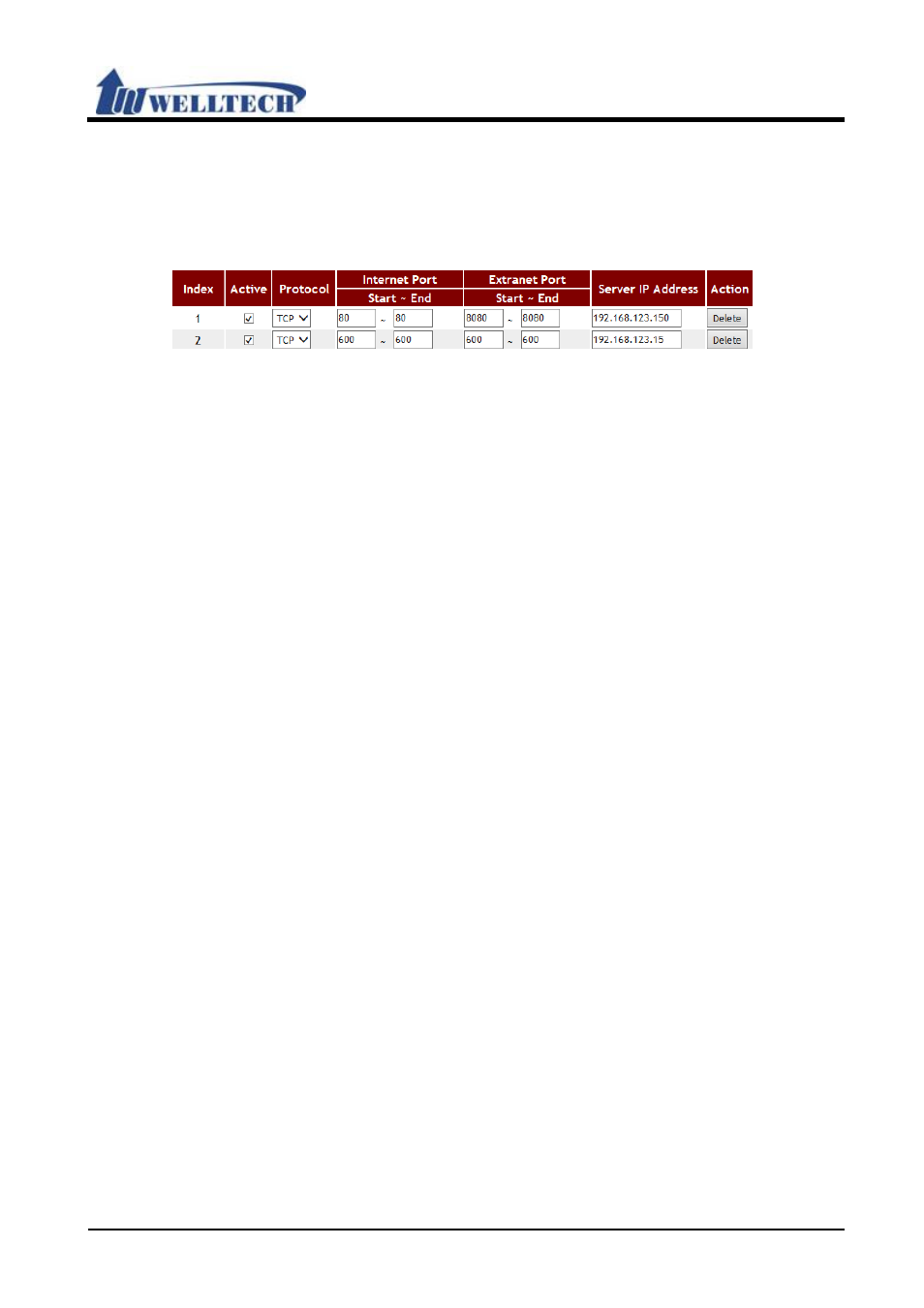 Welltech VoIP ATA series V.303 User Manual | Page 56 / 114