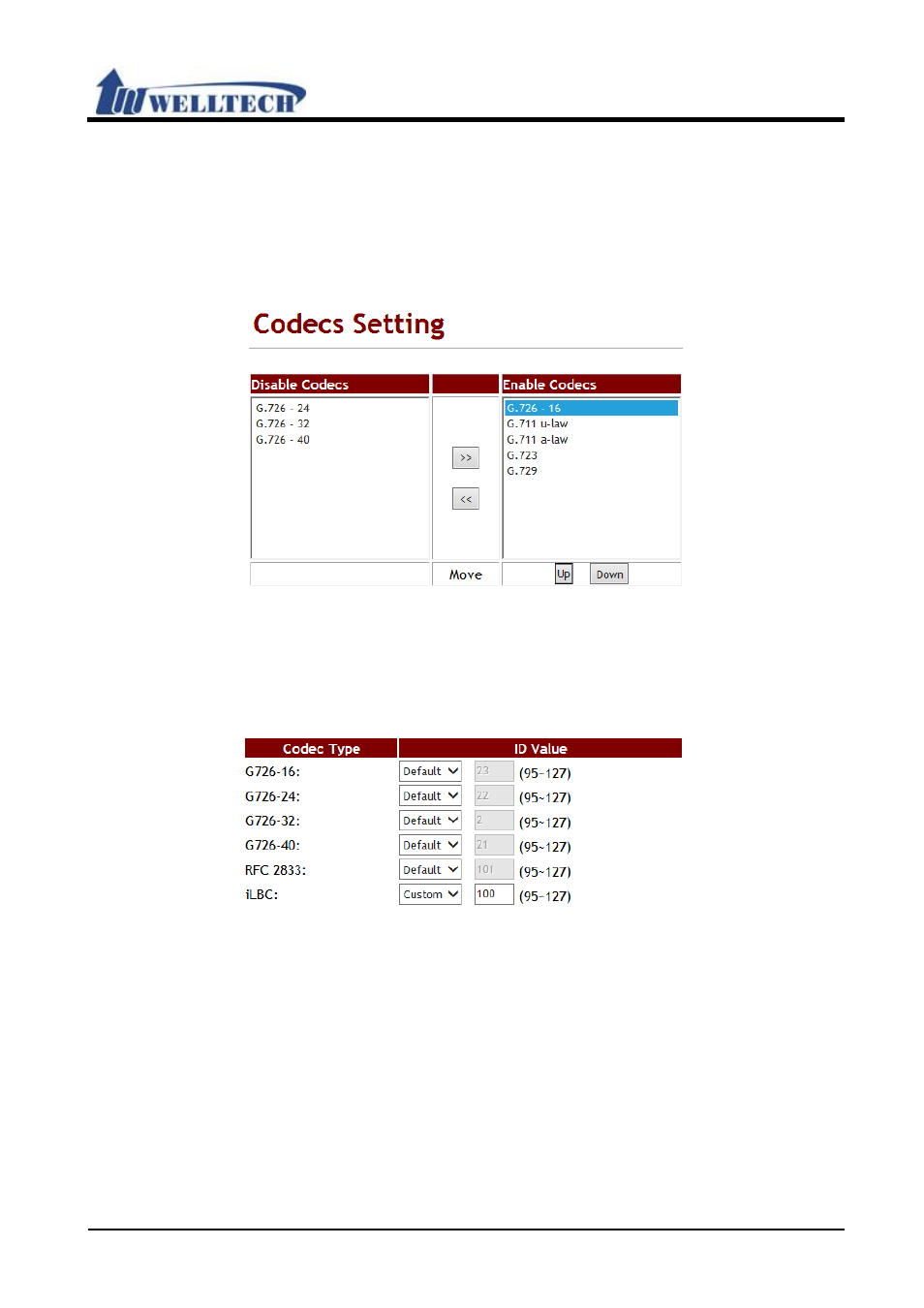 Welltech VoIP ATA series V.303 User Manual | Page 63 / 114