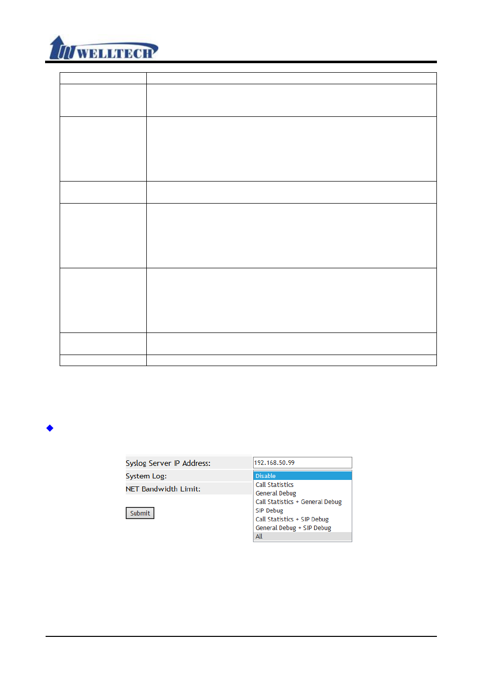 Welltech VoIP ATA series V.303 User Manual | Page 98 / 114