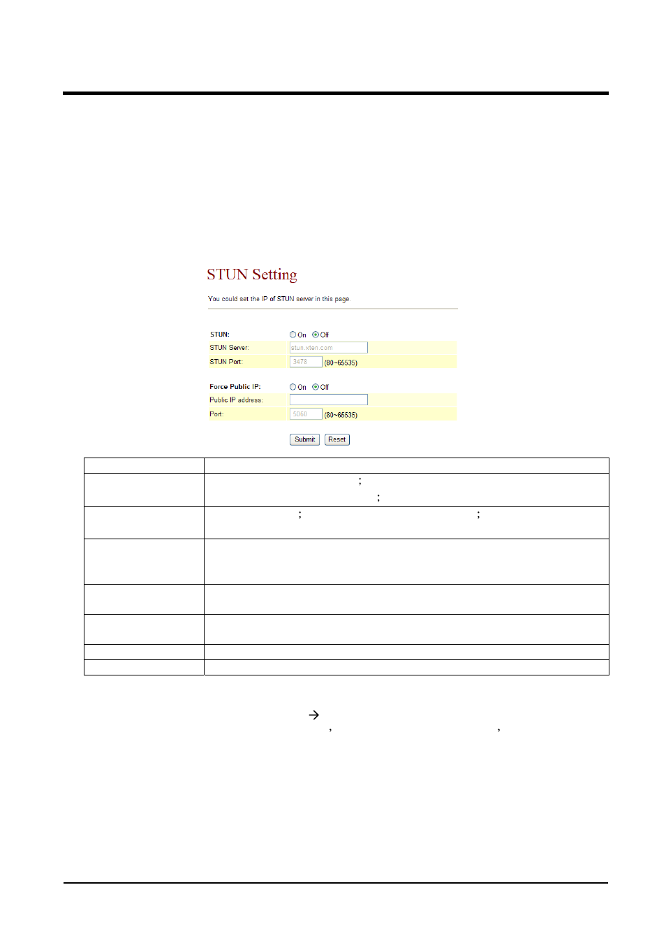 Chapter 8.1 nat transfer, 1 stun settings | Welltech VoIP ATA series V.2.1 User Manual | Page 104 / 153