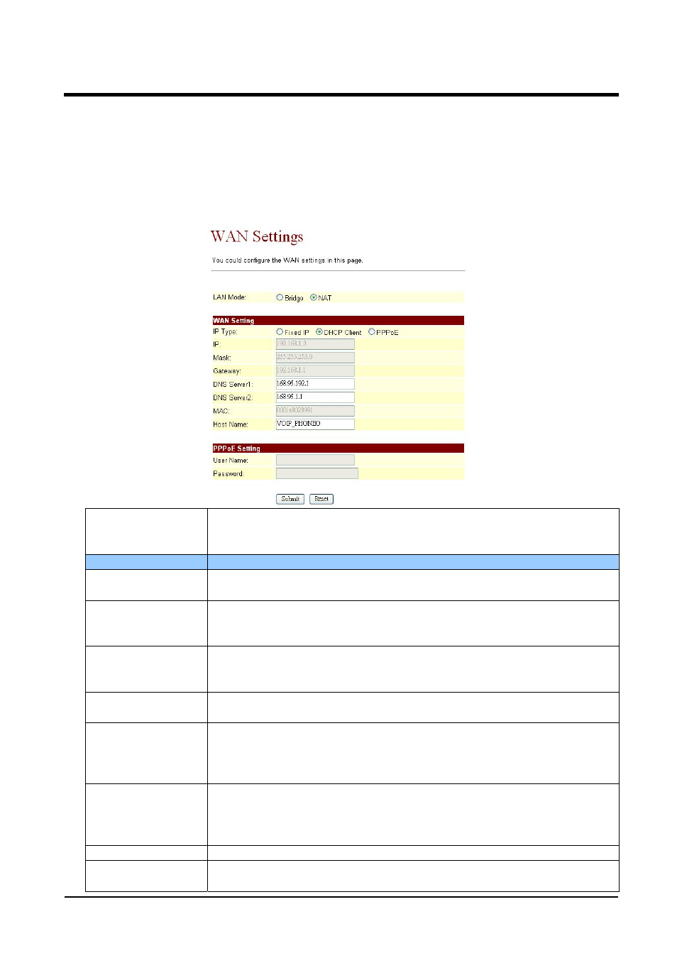 Welltech VoIP ATA series V.2.1 User Manual | Page 58 / 153