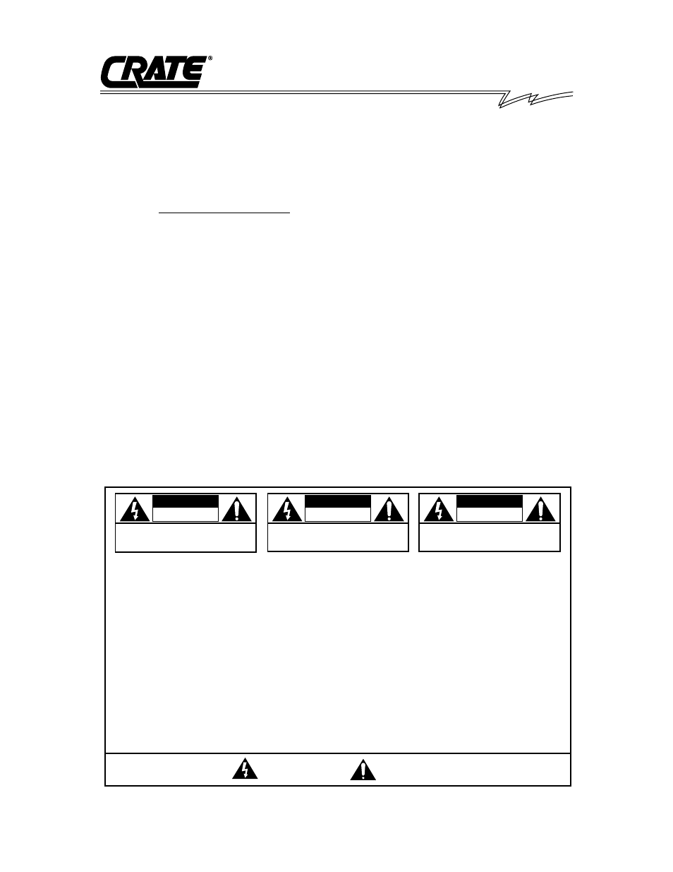 Gx-212 amplifier | Crate GX-212 User Manual | Page 2 / 8