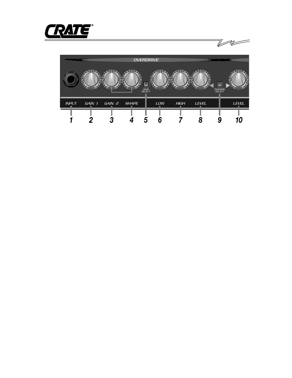 Gx-212 amplifier | Crate GX-212 User Manual | Page 4 / 8