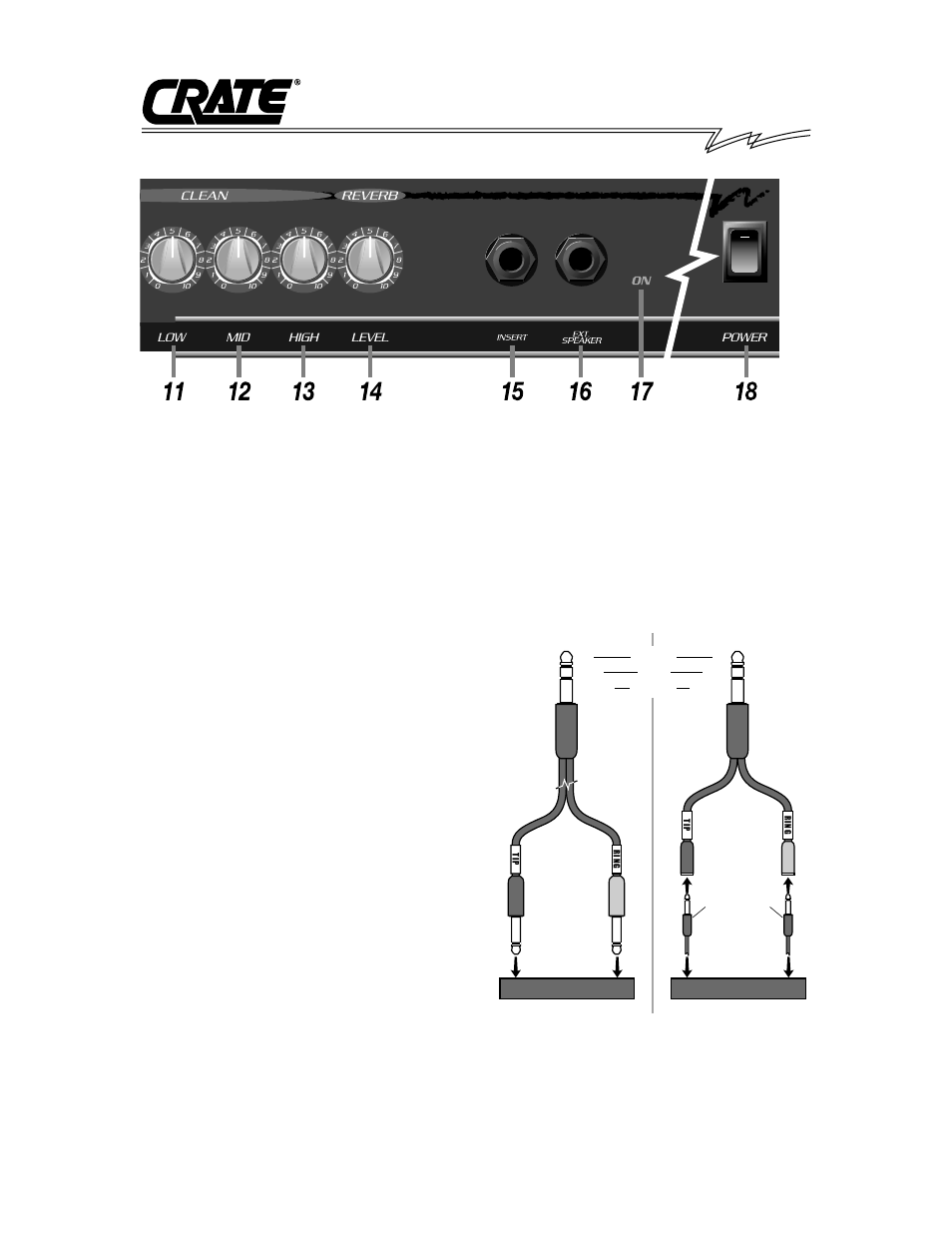 Gx-212 amplifier | Crate GX-212 User Manual | Page 5 / 8