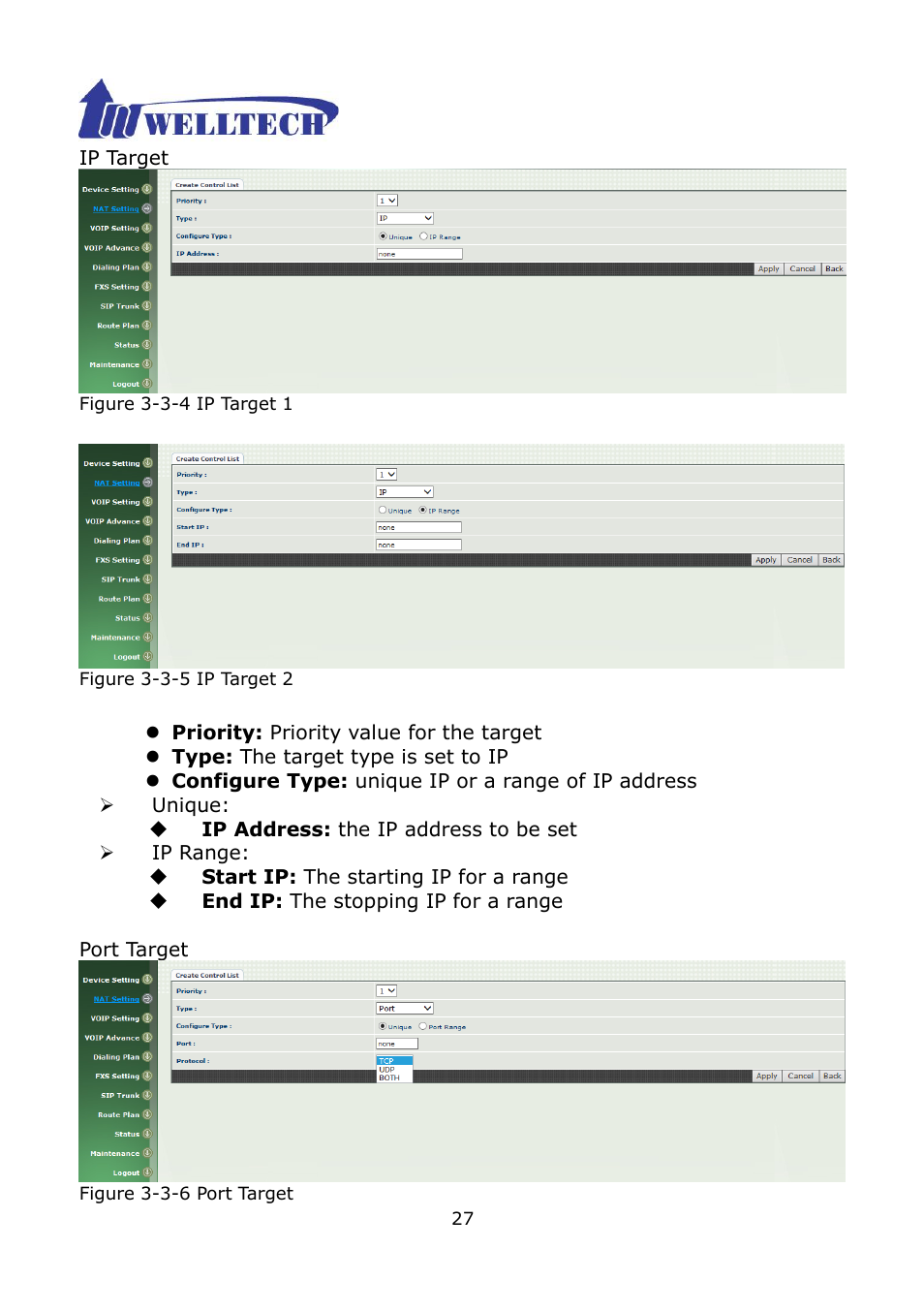 Welltech WG2504 FXS V.4.02 User Manual | Page 27 / 95