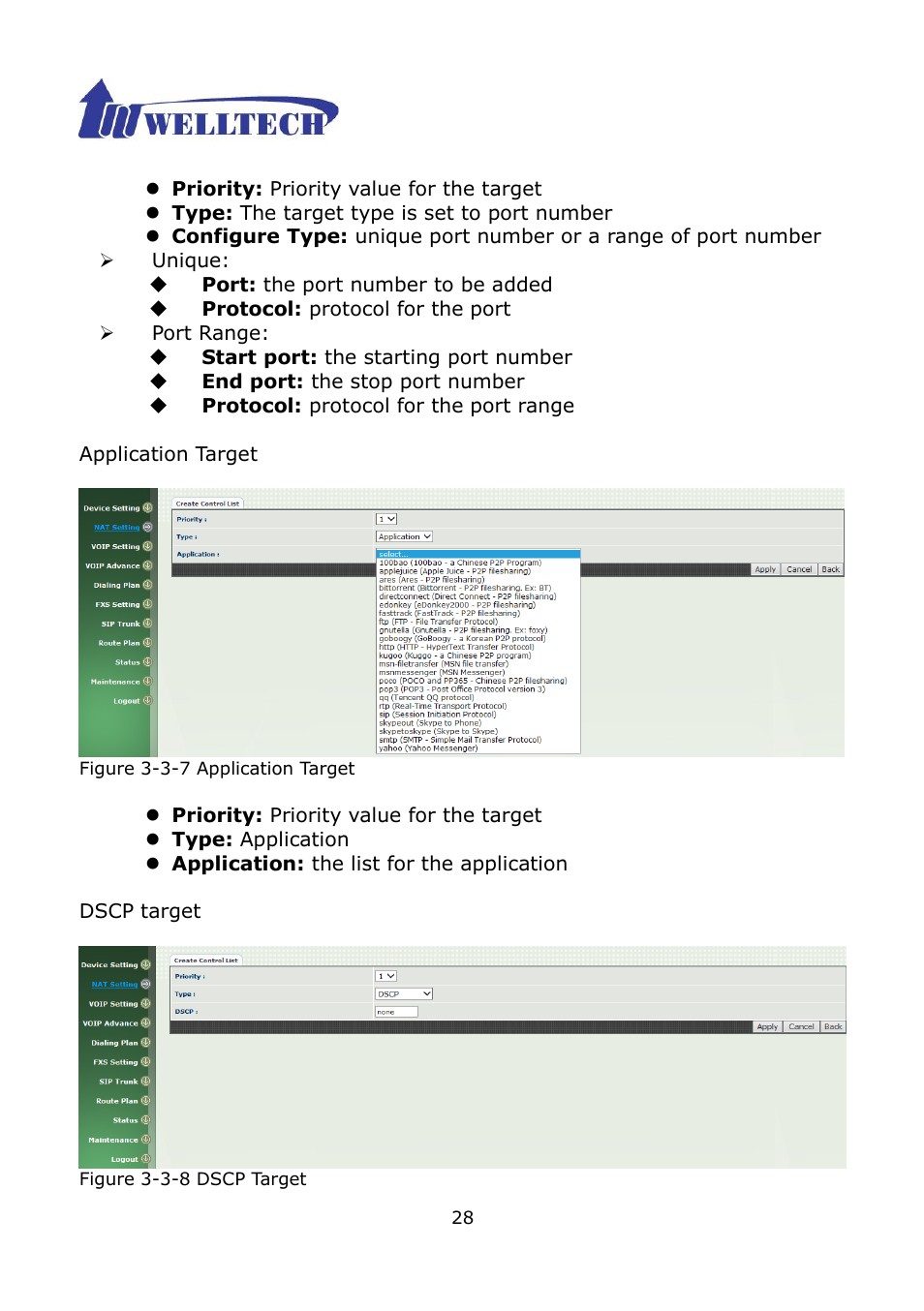 Welltech WG2504 FXS V.4.02 User Manual | Page 28 / 95