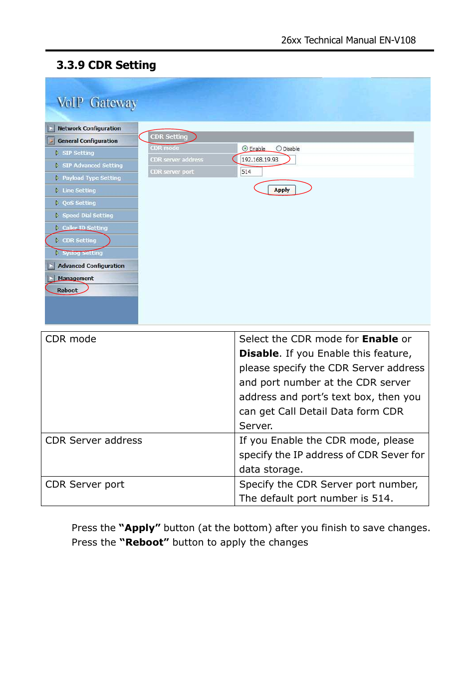 Welltech WG26xx Series V.1.08a User Manual | Page 41 / 95
