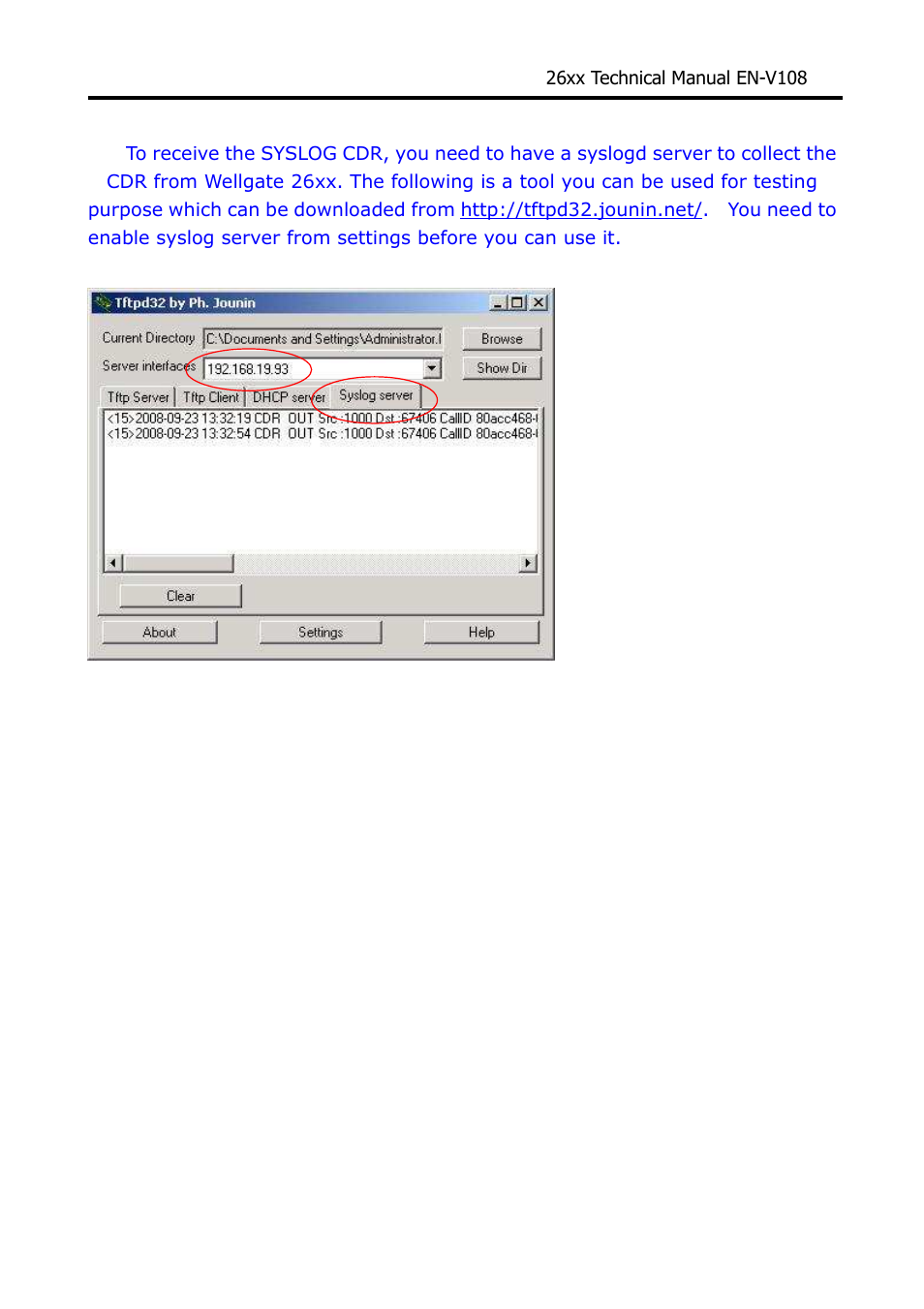 Welltech WG26xx Series V.1.08a User Manual | Page 42 / 95