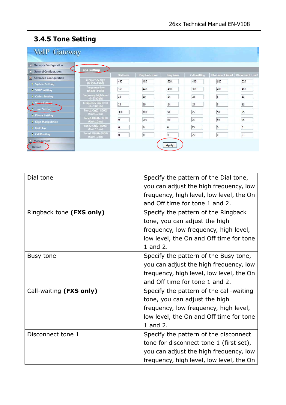 Welltech WG26xx Series V.1.08a User Manual | Page 55 / 95