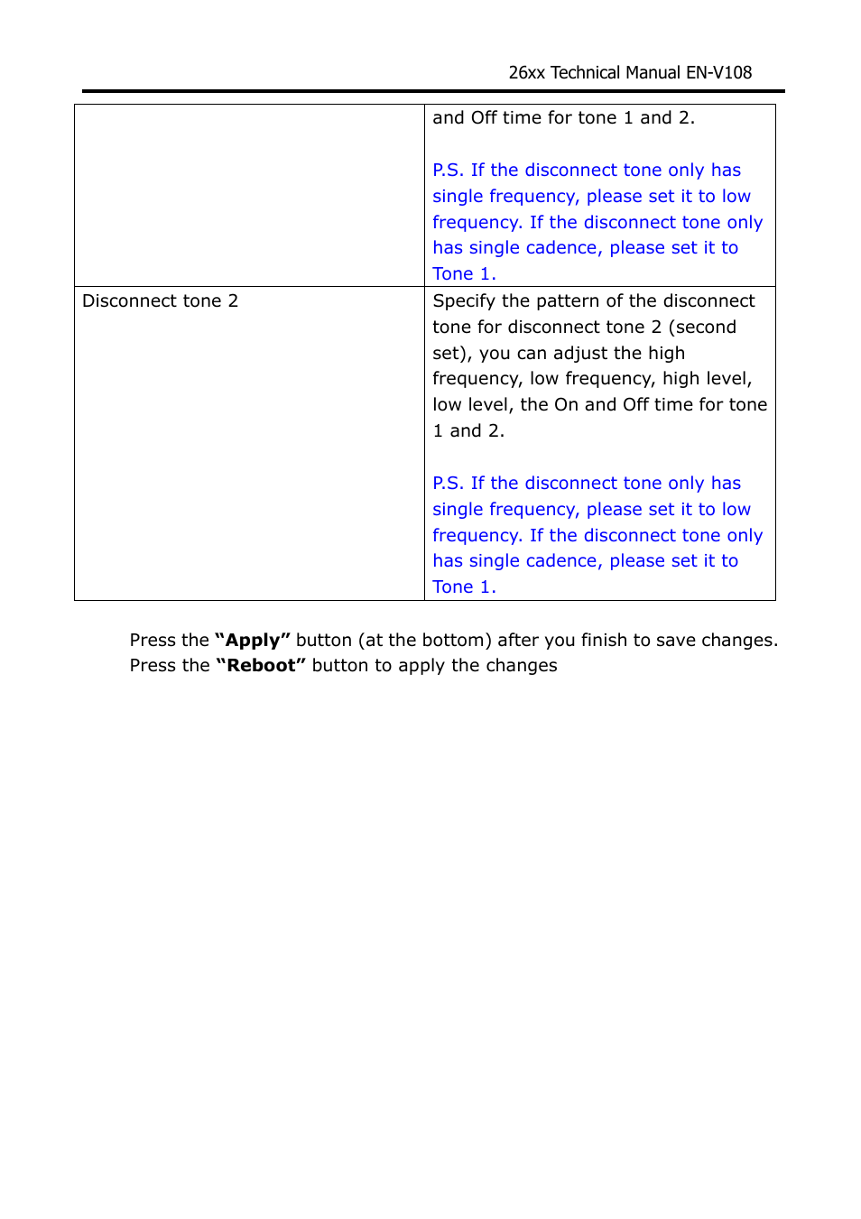 Welltech WG26xx Series V.1.08a User Manual | Page 56 / 95