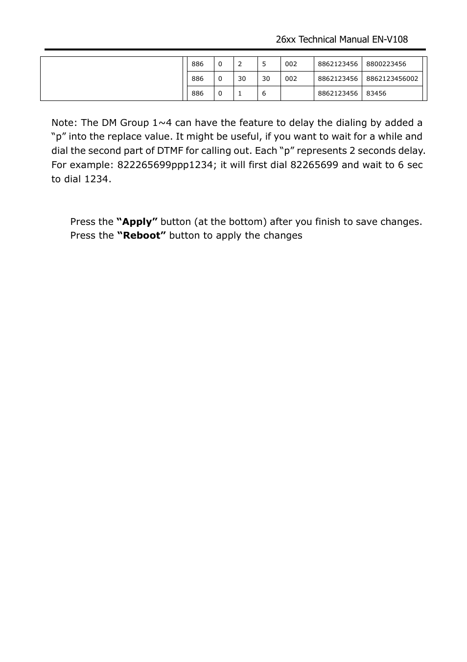 Welltech WG26xx Series V.1.08a User Manual | Page 60 / 95