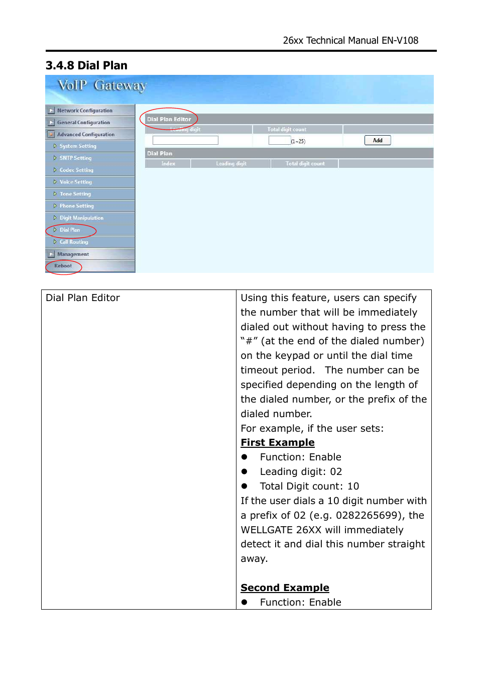 Welltech WG26xx Series V.1.08a User Manual | Page 61 / 95
