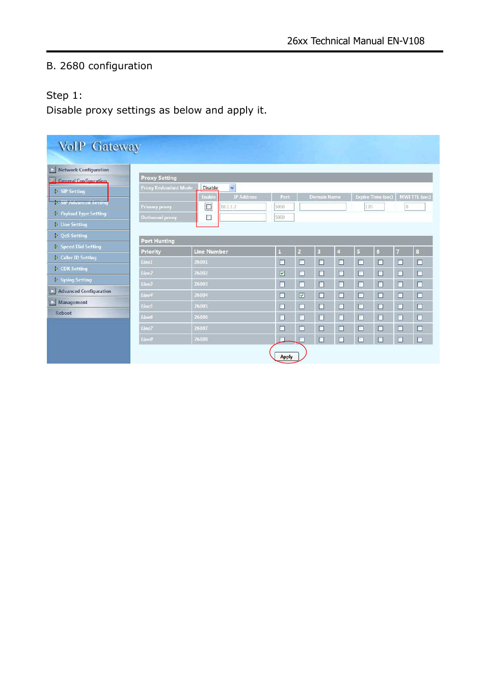Welltech WG26xx Series V.1.08a User Manual | Page 80 / 95
