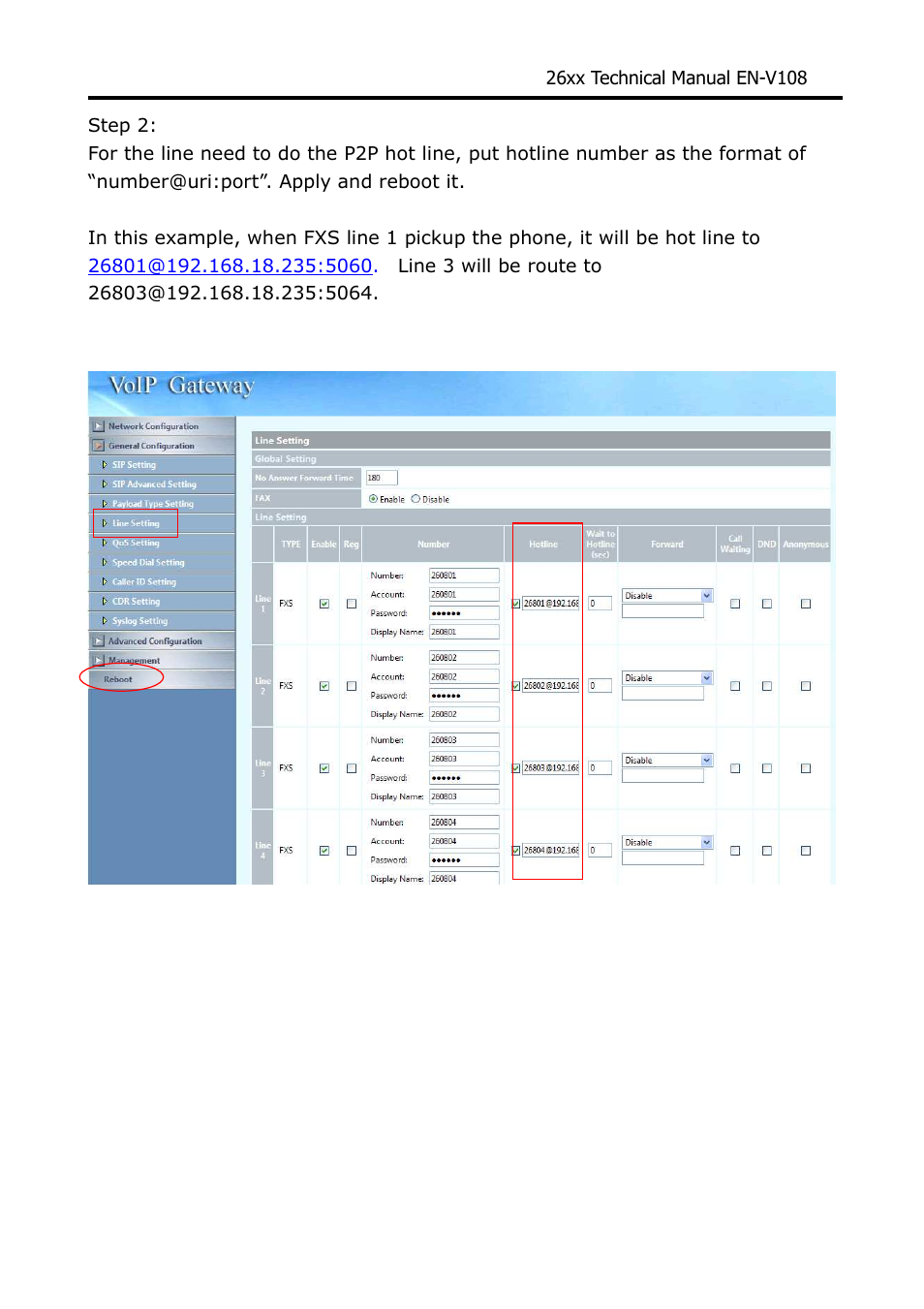 Welltech WG26xx Series V.1.08a User Manual | Page 84 / 95