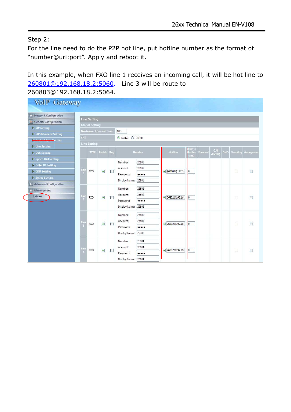 Welltech WG26xx Series V.1.08a User Manual | Page 86 / 95