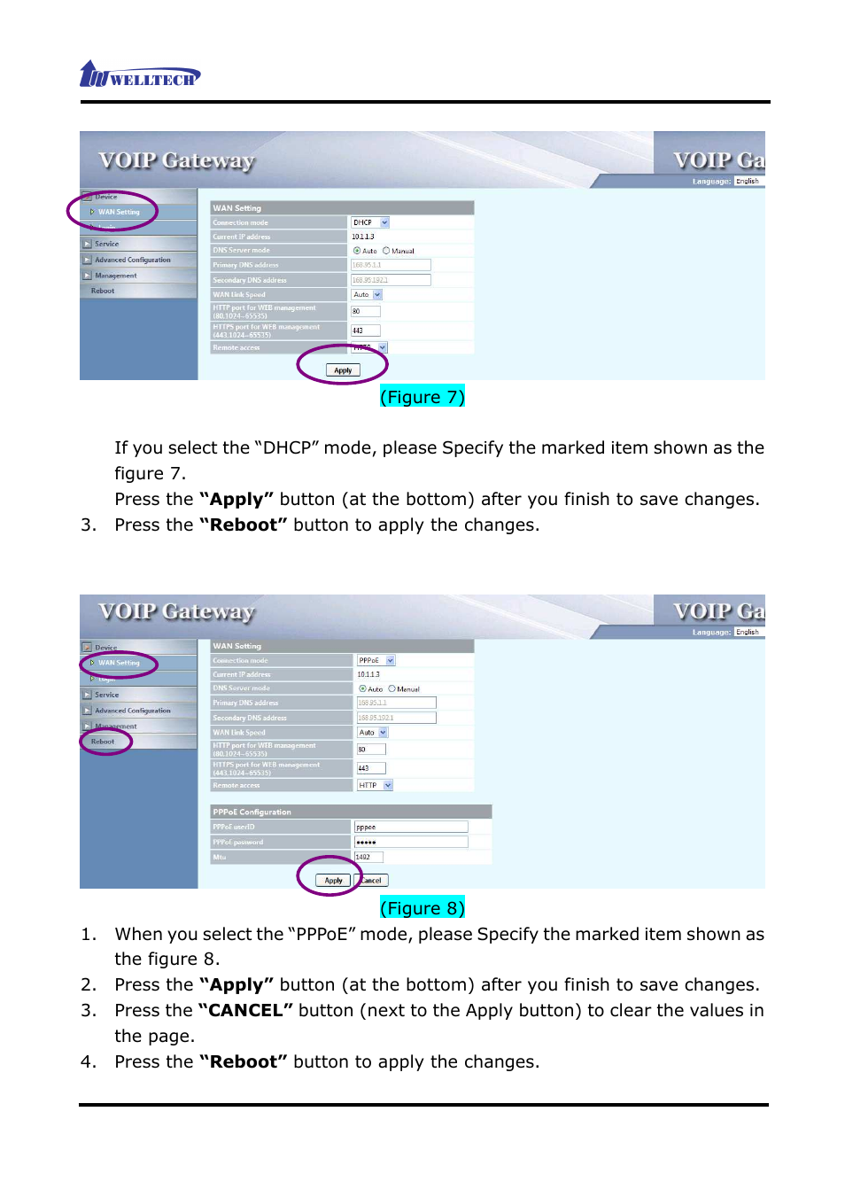 Welltech WG2626 V.2.0 User Manual | Page 14 / 33