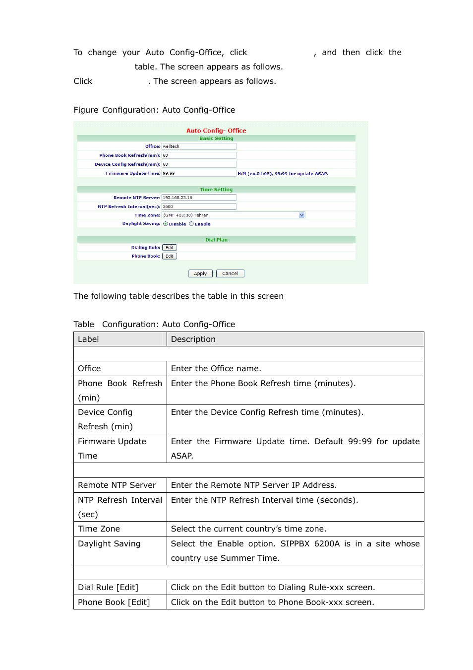 Welltech SIPPBX 6200A User Manual | Page 48 / 132