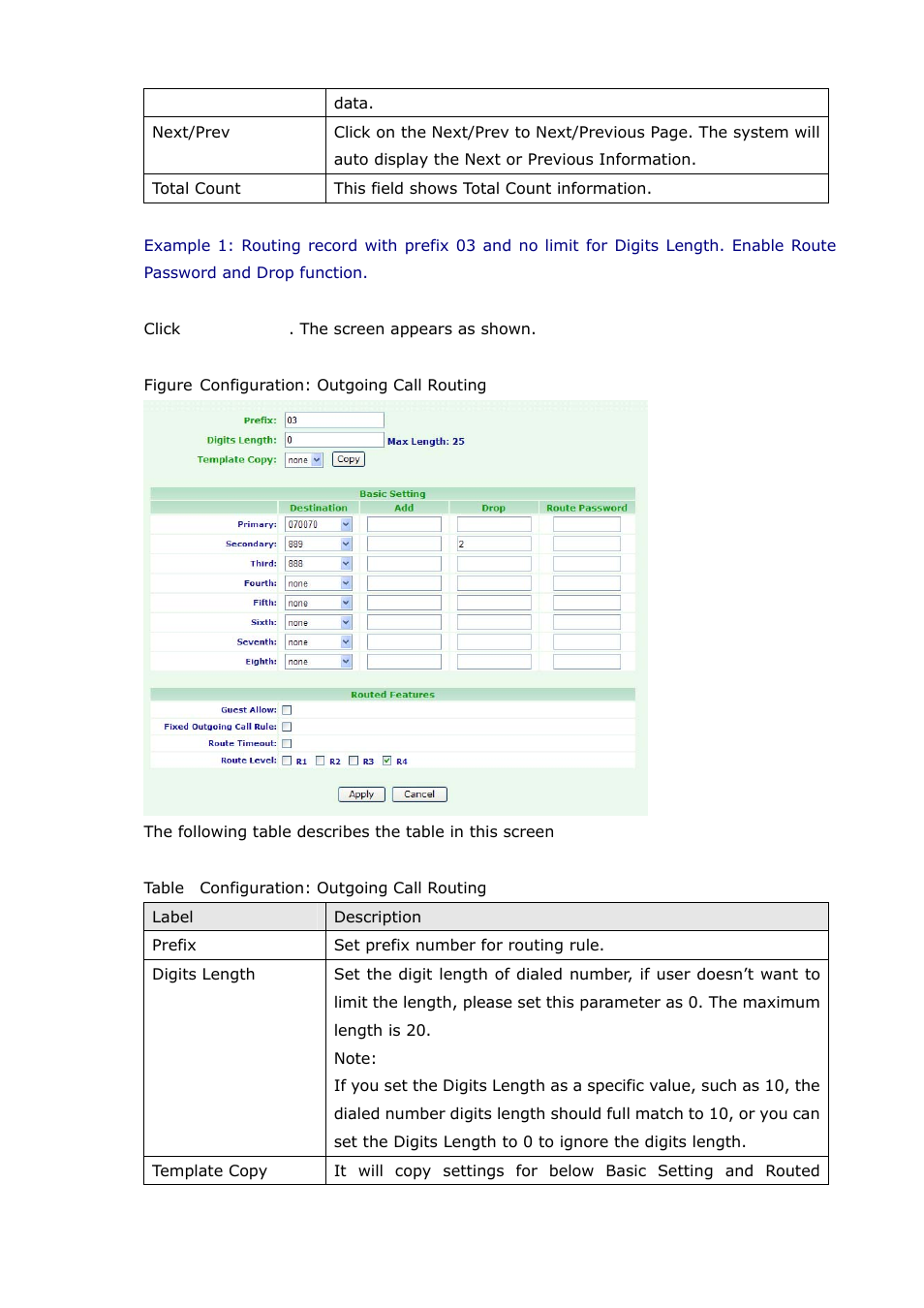 Welltech SIPPBX 6200A User Manual | Page 60 / 132