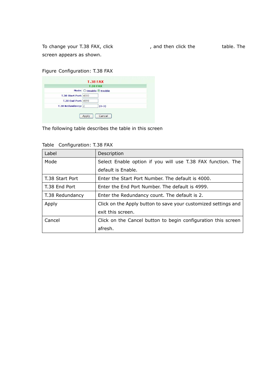 14 t.38 fax, T.38 fax | Welltech SIPPBX 6200A User Manual | Page 75 / 132